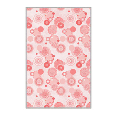 Stylish Hall Carpet, 2.6 x 6.6 Feet, 100% Polyester, 0.3 in Pile Height | Antibacterial, Non-Slip PVC Felt Dot Underside | 3D Digital Print, Machine Washable, Ideal for Entryway & Living Spaces