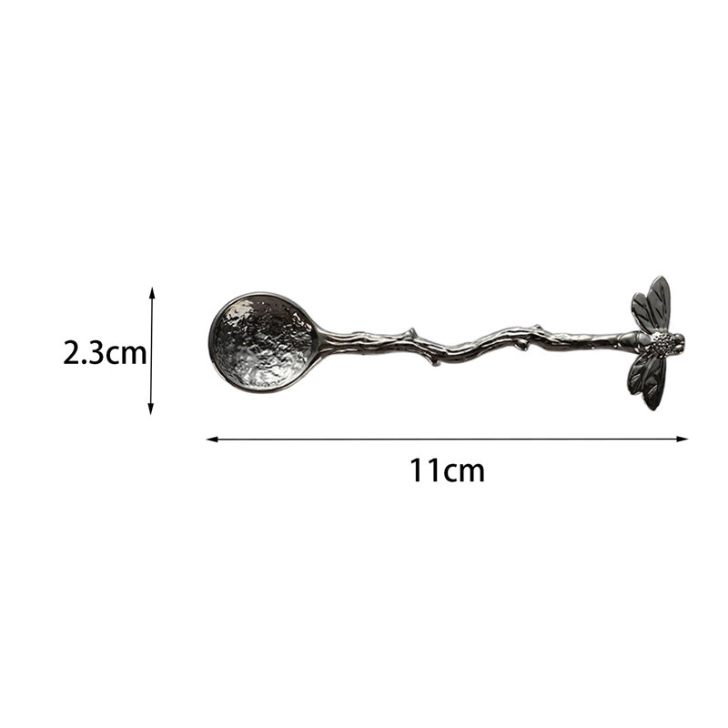 Cuillère à café à cuillère à café, Bronze Antique