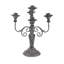 Bougeoir de table en métal 19 po-30754789