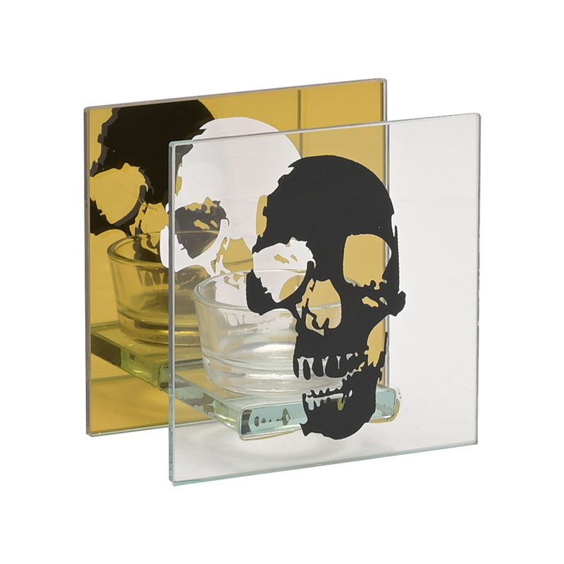 Glass Tabletop Tealight Holder