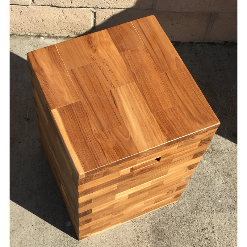 Lisnagarvey Solid Wood Accent Stool