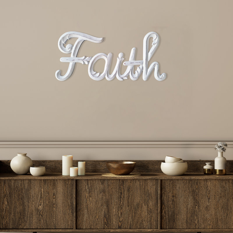 JFY Designs Wooden Decorative Signs & Plaques - Artistic Medallion Hanging Panel, Carved Wood Art for Home, Office or any Living Space, Timeless Wall Décor