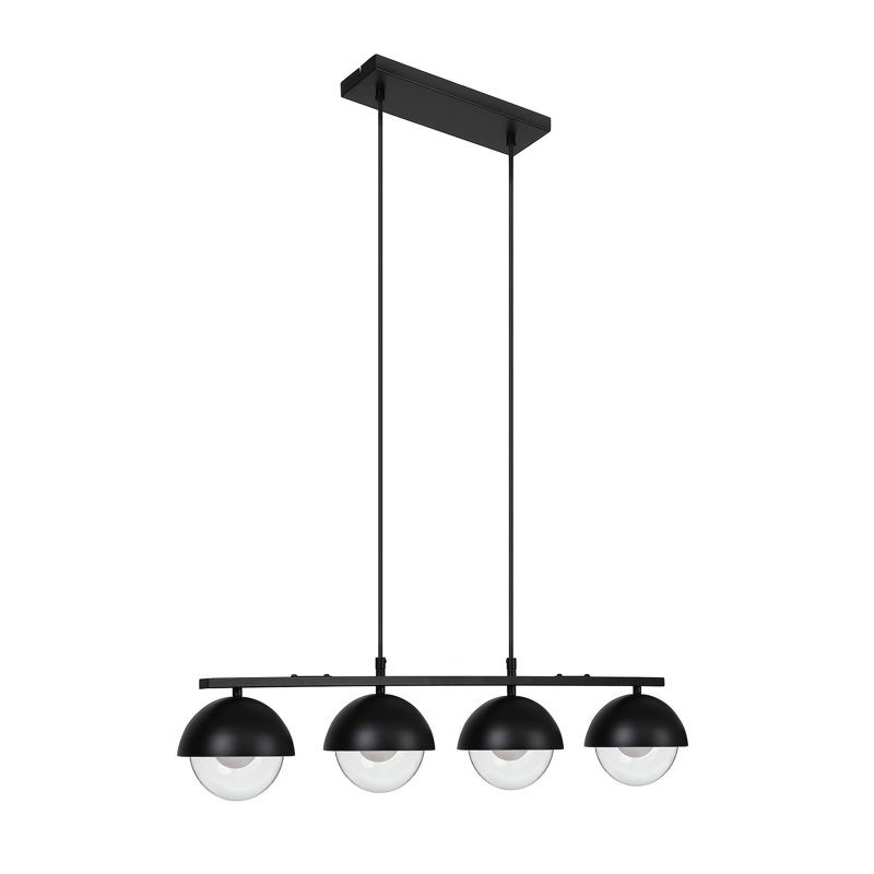 Reggina 4 - Light Matte Black Pendant