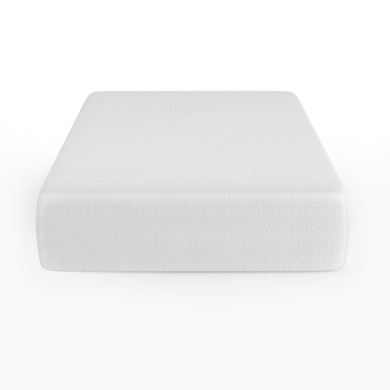 Green Tea Cooling Gel 4-Layer Memory Foam Mattress In A Box, Twin - 39"x75"