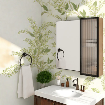 Armoires à pharmacie peu encombrantes, rangement moderne en bois de 10 pouces pour la salle de bain