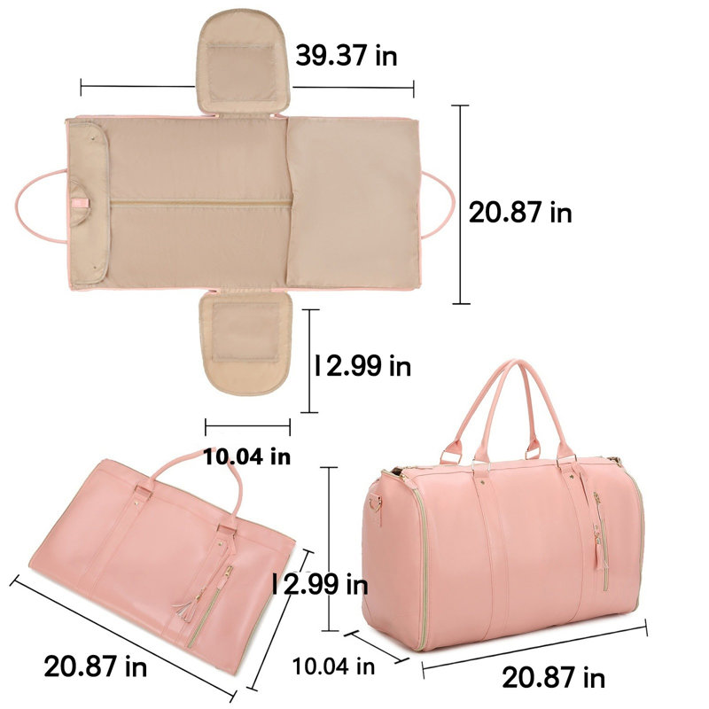 Grand sac de voyage en cuir pour femme