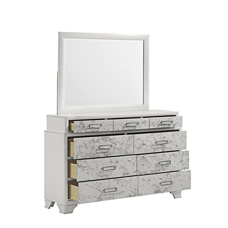 Miroir moderne (miroir inclus seulement)