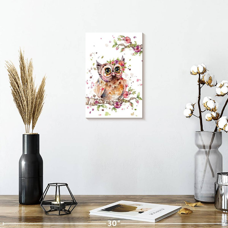 Brampt Sweet Owl, 12" H x 8" W