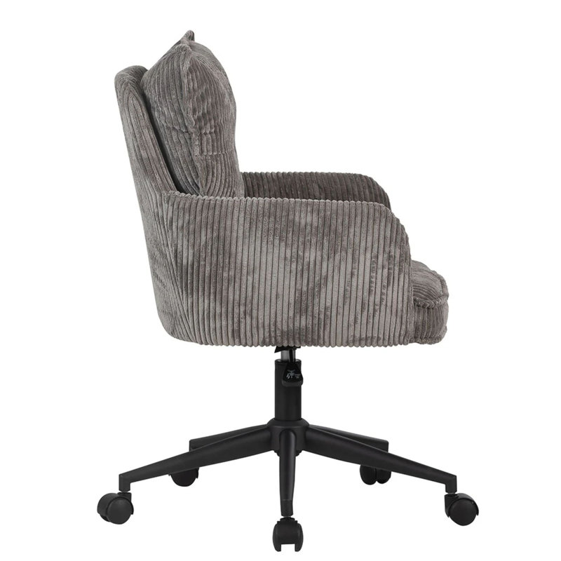 Fauteuil de coiffeuse pivotant Winegar, Grey