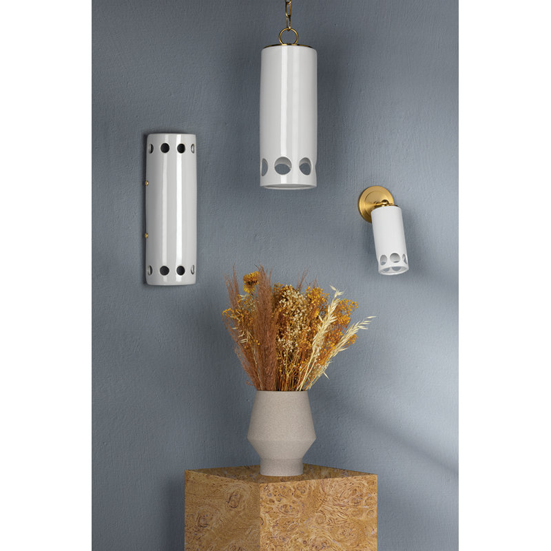 Luminaire suspendu cylindrique 1 lumière
