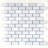 Geneva 1" x 2" Natural Stone/Glass Brick Joint Mosaic Wall Tile-36931104