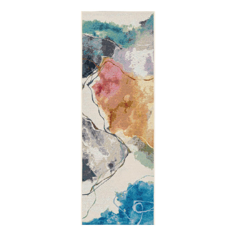 Keazia Indoor/Outdoor Area Rug, Runner 2' x 6'1"