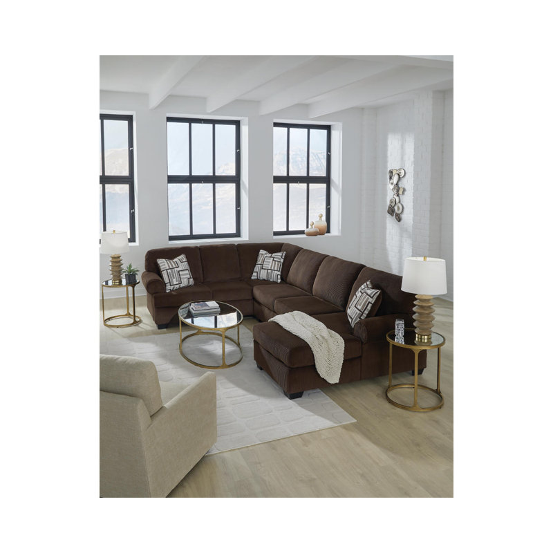 Maulik 3-Piece Sectional With Chaise, Left Hand Facing