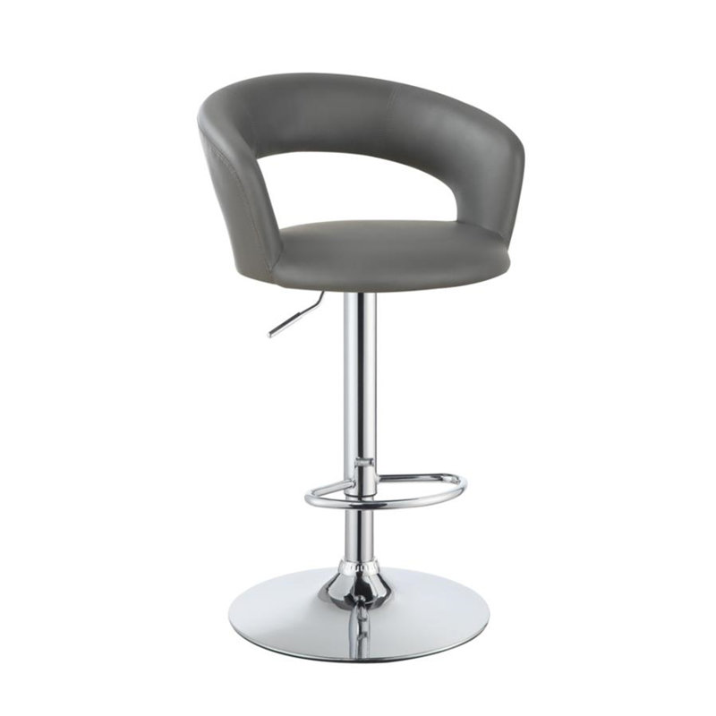 Tabouret pivotant Norica, Noir