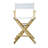 24" Folding Director Chair-19623350-19623340