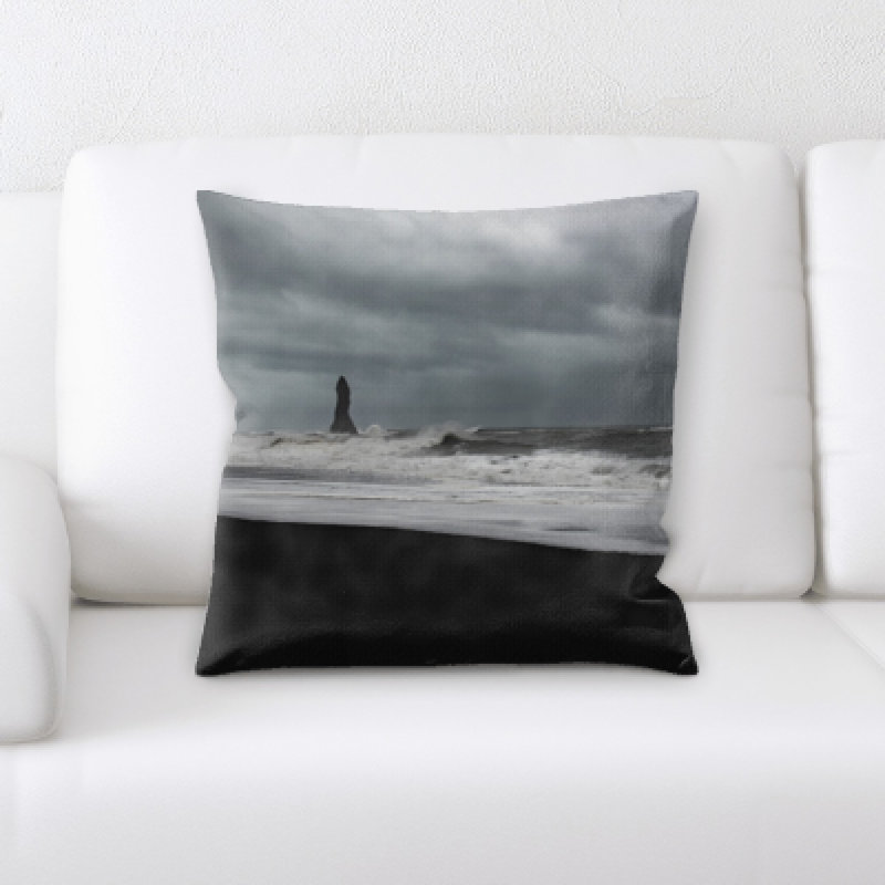 Microsuede Throw Pillow