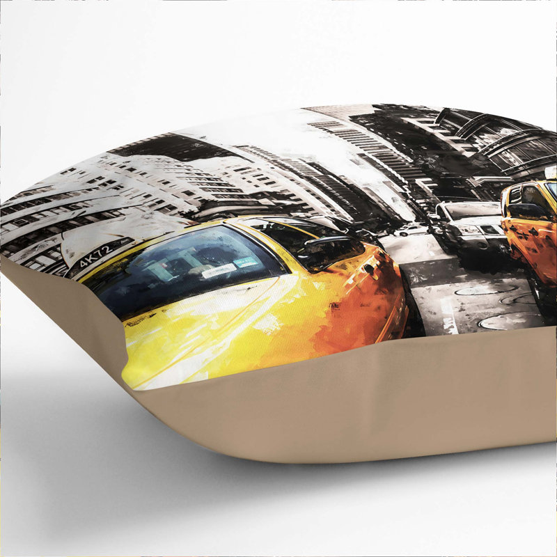 Square Cushion, 55cm H x 55cm W x 20cm D, Stone