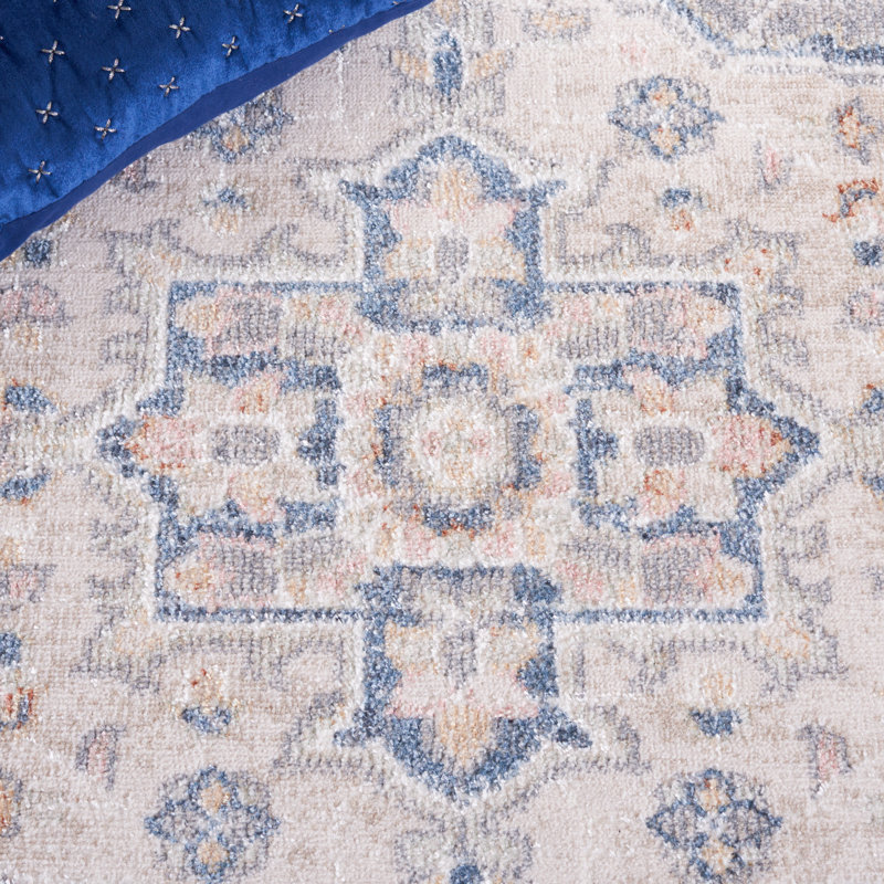 Odiamehi Washable Performance Machine Washable Oriental Rug, Rectangle 3' x 5'