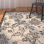 Tapis intérieur / extérieur crème / noir Arneshia-2075356859