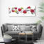 Raspberry And Water - No Frame Print on Canvas