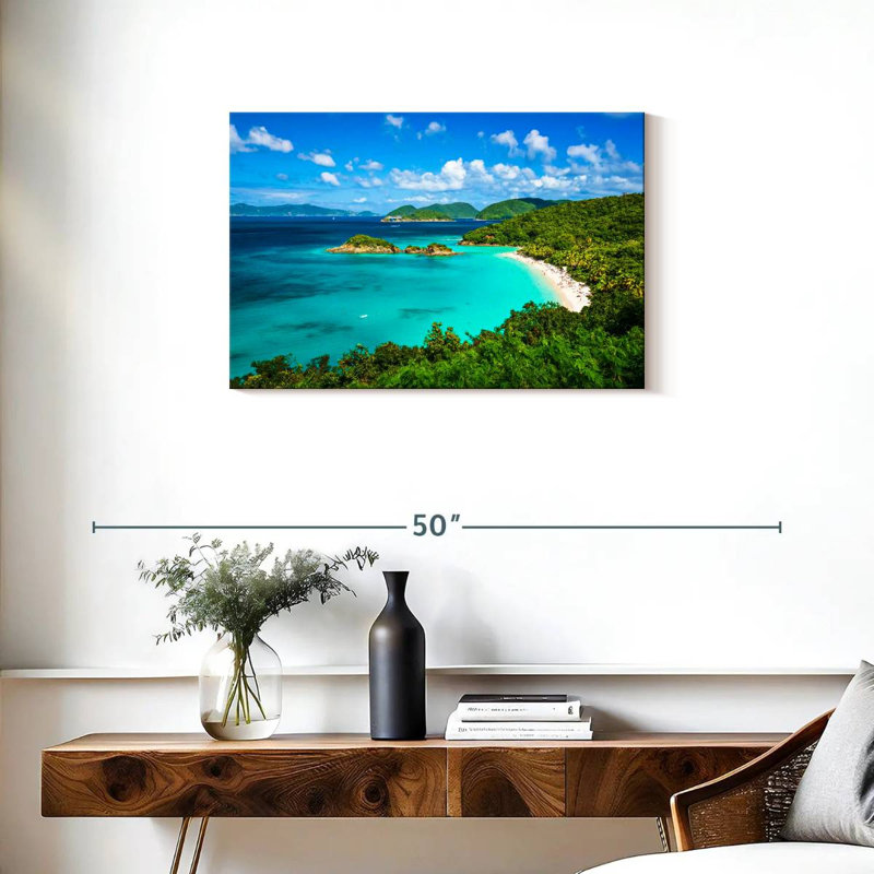 Gillard Trunk Bay Seascape, H 20 po x l 30 po