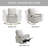 Uptown 360-Degree Swivel Glider Recliner-70749568