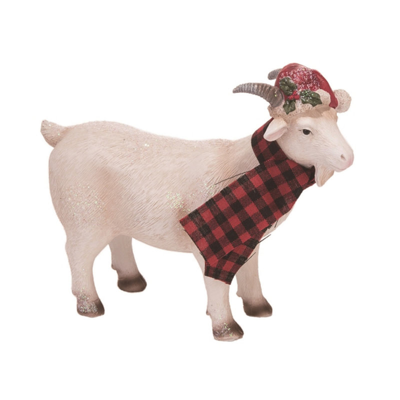  Ensemble de 4 figurines de Noël en polyrésine pour Noël