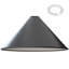 14.3cm H Metal Cone Lamp Shade ( Screw On )-331380795