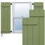 Volets en composite à trois planches EnduraCore l 16 1/8 po x H 26 po, vert mousse (par paire - quincaillerie non incluse)-134535617