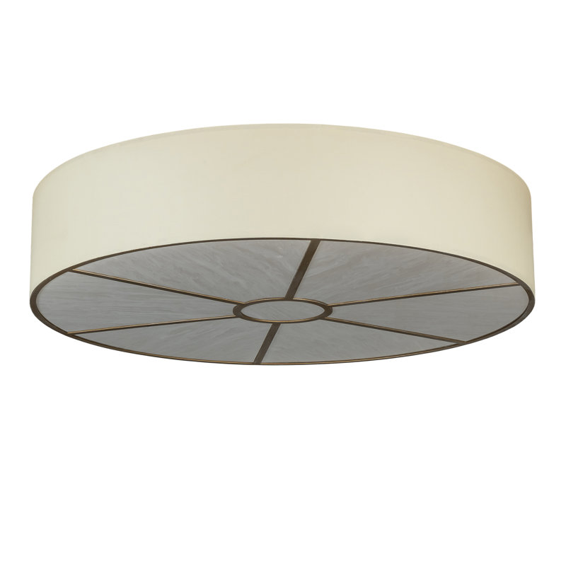 Cilindro Fabric Flush Mount