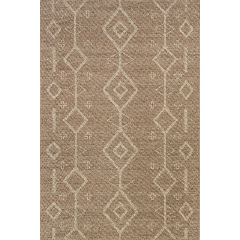 Cynna SuperiorWash Tribal Easy-Jute Machine Washable Area Rug, Rectangle 8' x 10'