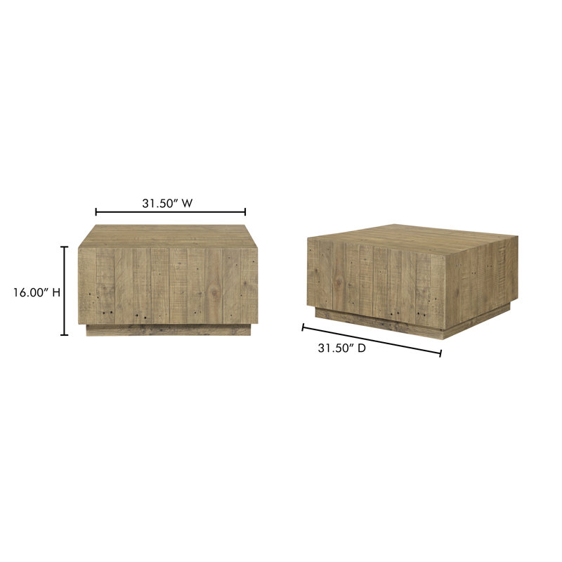 Jasper Solid Wood Coffee Table