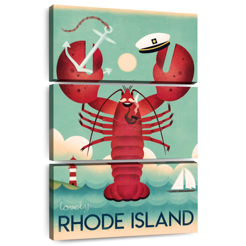 Masam, Rhode Island rétro, H 65 po x l 42 po