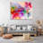 Artsy Quote "The quick brown fox jumps over the lazy dog." By Mark Dunn Gallery Wrapped Canvas-1379822319