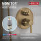 Modern Raincan Round Shower System, Rain Shower Head with Handheld Spray, Shower Faucet Set