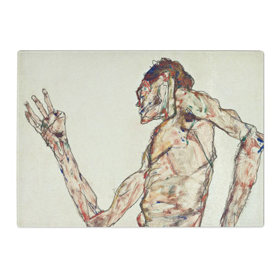 The Dancer by Egon Schiele Chopping Board