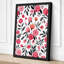 Pink Blooms Pattern Botanical - Wrapped Canvas-1200650183-1200650184