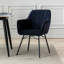 Chaise d'appoint Velvet Iron-1080449448