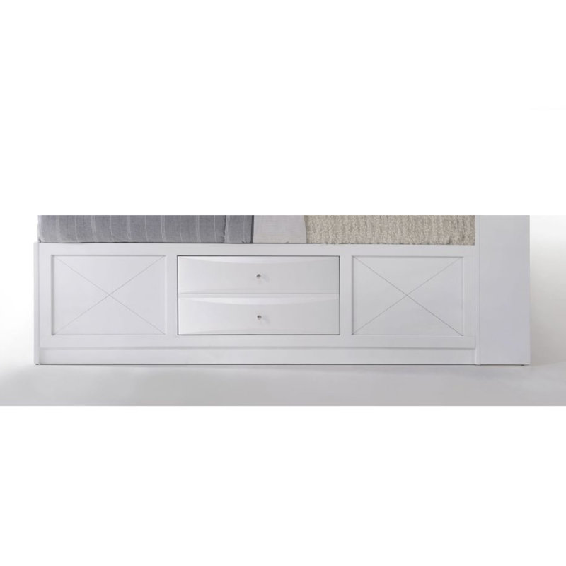 Ireland Side Rails, White, Queen