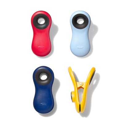 OXO Good Grips Magnetic All-Purpose Clips - 4 PK - assorted colors