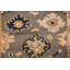 Tapis de couloir indien fait à la main 3 x 10 po