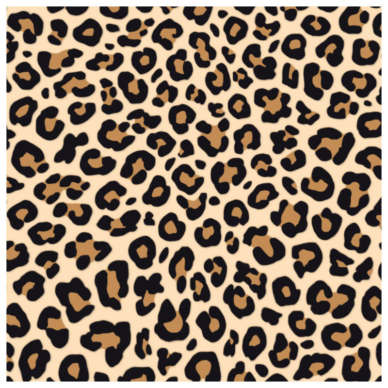 Leopard Print Pattern Duvet Covers, Twin