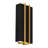 Poet Dimmable LED Dimmable Black/Aged Brass Flush Mount