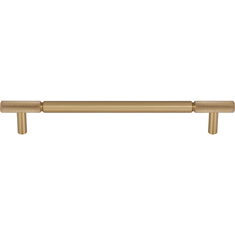 Prestwick Bar Pull, 7 9/16" Center To Center, Honey Bronze