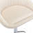 Upholstered Adjustable Height Counter Stool with Metal Frame-1064351112