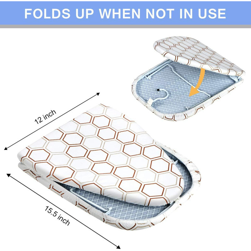 Compact Folding Ironing Board - Space-Saving Design, Durable Alloy Steel, Perfect For Small Spaces