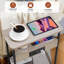 40cm W Metal Bedside Table-914059254
