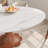 Round Dining Set With Sintered Stone Top Walnut-Finished Solid Wood Floral-Shaped Pedestal (1 Table, 4/6/8 Chairs)-1398856218-1398856216-1398856222