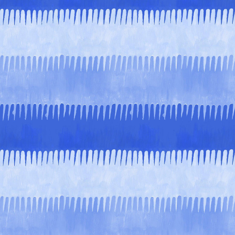 Cabana Stripe - Blues Wallpaper