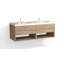 Modo 60" W Wall Mounted Double Bathroom Vanity-1701886296-1701886299-1732115520